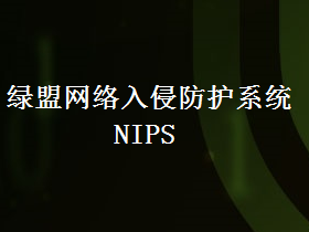 绿盟网络入侵防护系统NIPS
