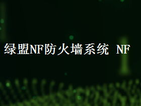 绿盟NF防火墙系统 NF